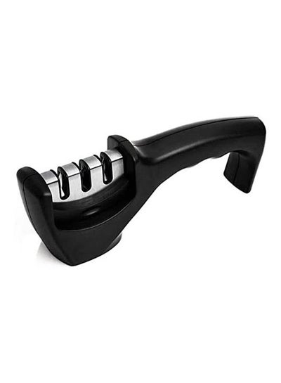 اشتري Kitchen Knife Sharpener - 3-Stage Black في مصر