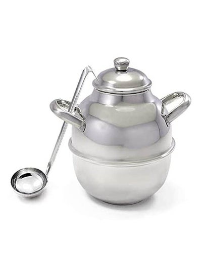Buy Stainless Steel Bean Cooker Silver in Egypt