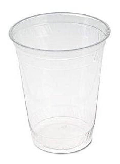 Buy Transparent Plastic Cups White in Egypt