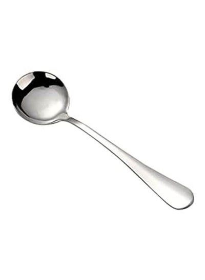 اشتري Stainless Steel Round Table Spoons Soup Silver في مصر