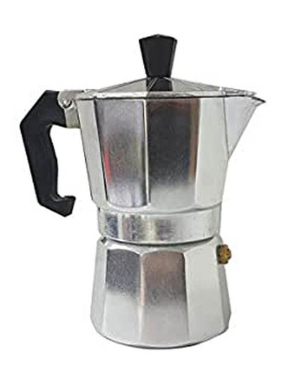 Buy Stove Top Moka Pot-Stove Top Espresso Maker 2 Cup Silver in Egypt