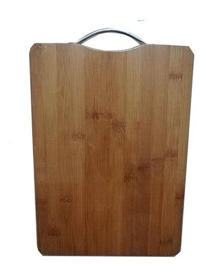 اشتري Wooden Cutting Board For Kitchen Beige في مصر