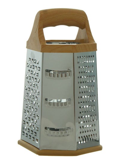 اشتري Multi-Use Grater 0067 Silver/Brown في مصر