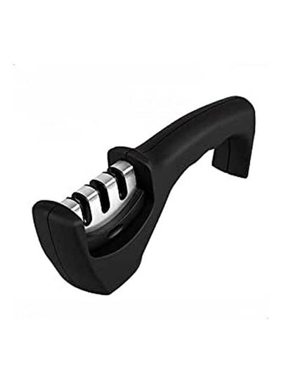 اشتري Kitchen Knife Sharpener -  Stages Black في مصر