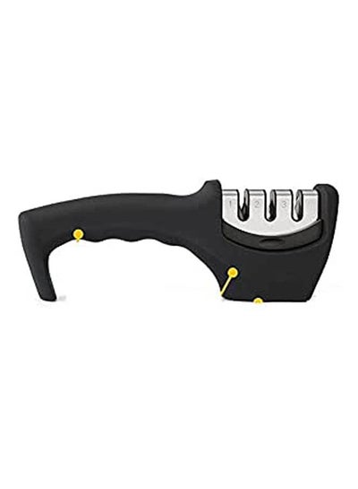 Buy Kitchen Knife Sharpener - -Stage Knife Sharpening Tool Black in Egypt