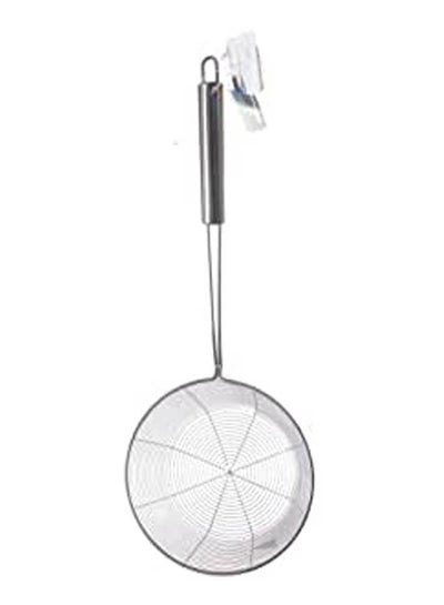 اشتري Food Strainer With Stainless Steel Handle Silver 18cm في مصر