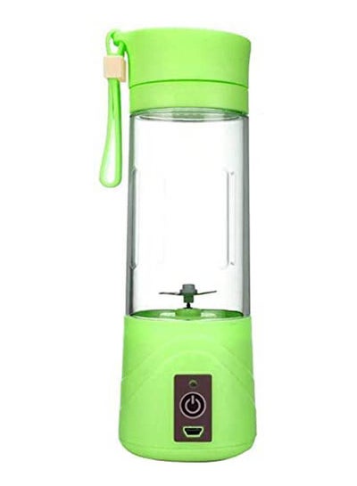 اشتري Icome Portable Usb Electric Fruit Juicer Smoothie Maker Blender Bottle Juice Shaker 1015YFBO7WP Green في مصر