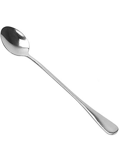 اشتري Handle Spoon Stainless Steel Spoon Silver في مصر