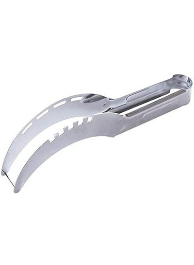 اشتري Heavy Duty Stainless Steel Watermelon Slicer Silver في مصر