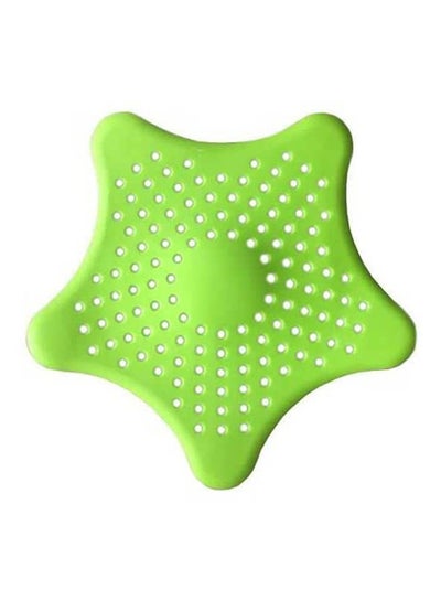 Buy Silicone Kitchen Bathroom Sink Shower Strainer Filter Green in Egypt