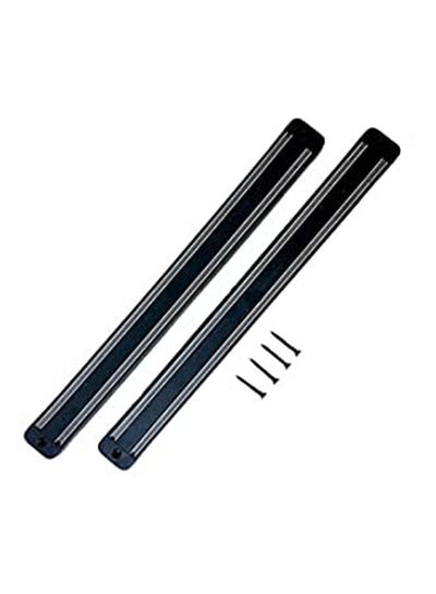 Buy Premium 13 Inch Stainless Steel Magnetic Knife Holder Black in Egypt