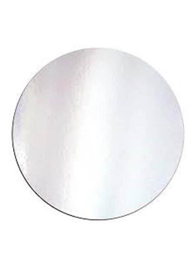 Silver Round Bottom Round Board Silver 12x3cm price in Egypt | Noon Egypt | kanbkam