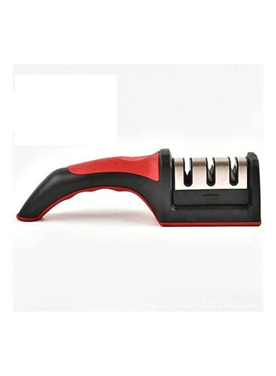 Buy Stainless steel knife sharpener Red in Egypt