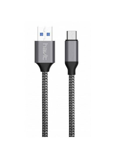 اشتري USB-A To USB-C 3 0 2A Ports 1M Grey في مصر