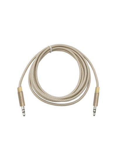 Buy 3 5MM AUX Cable 1M Gold in Egypt