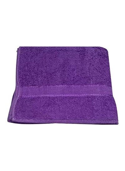 اشتري Cotton Bath Towel Purple 70x140cm في مصر