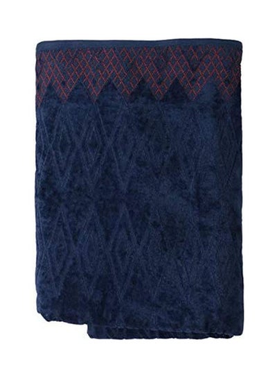 Buy Cotton Bath Towel Blue 85x170cm in Egypt