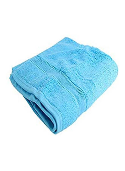 Buy Bath Towels  Cotton Blue 140x70cm in Egypt