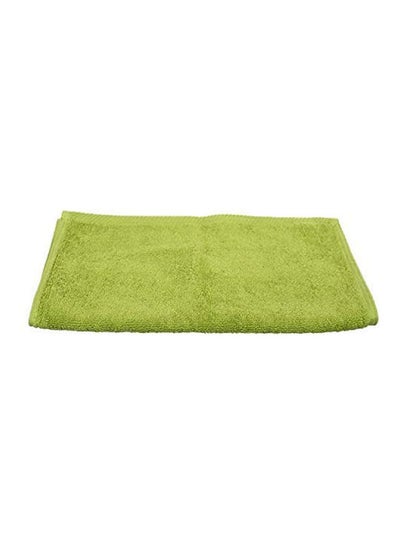 اشتري Cotton Solid Hand Towels Green 30x50cm في مصر