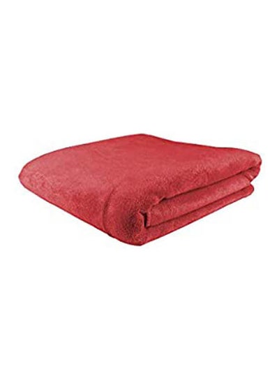 Buy Microfiber Towel Red 70X140cm in Egypt