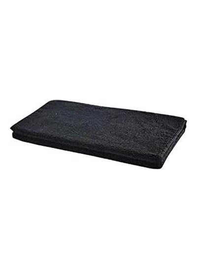 Buy 1Pc Plush Bath Towel Skin-Friendly Thick Shower Towel Black in Egypt