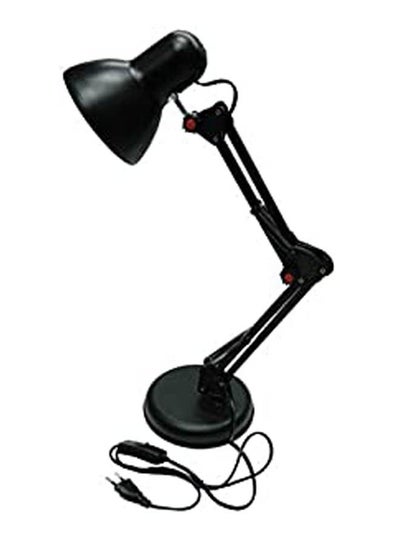 Buy Adjustable Desk Lamp 360 Degree Rotating Arm Black in Egypt