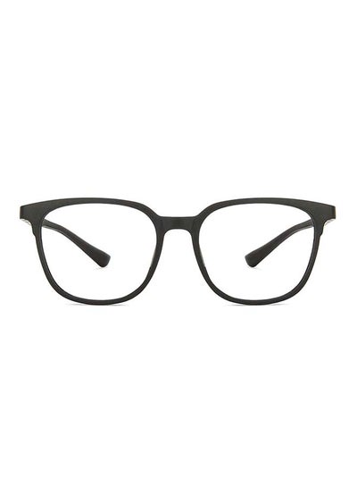 اشتري Zero Power Full Rim Bluecut & Antiglare Square Shape Computer Eyeglasses LB E13740 - 52mm - Black في الامارات