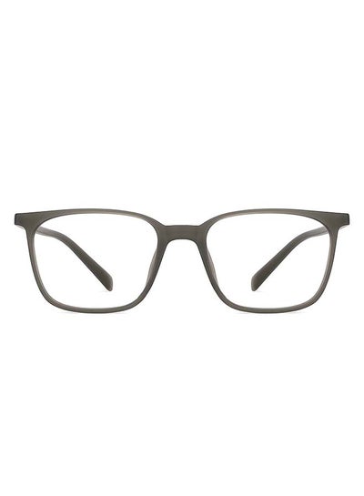 Buy Zero Power Full Rim Bluecut & Antiglare Square Shape Computer Eyeglasses LB E13526 - 51mm - Grey in UAE