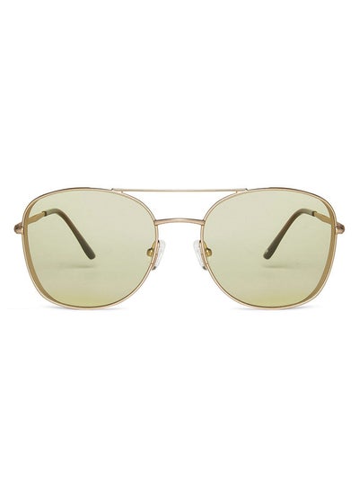 Buy JJ Tints Full Rim Square Frame Polarized & UV Protected Sunglasses JJ S12970 - 58mm - Gold in UAE