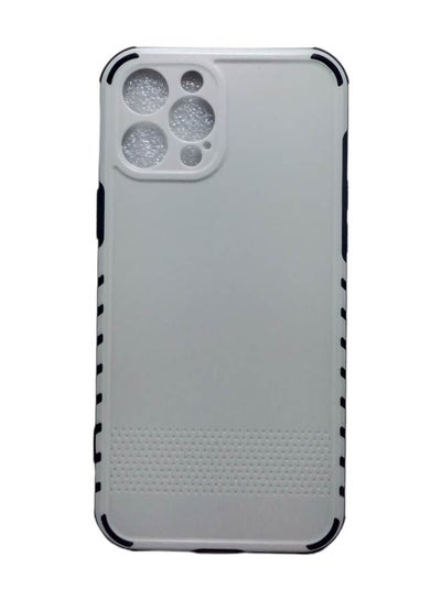 اشتري Back Cover Suitable For Phone Iphone 12 Pro Max White/Black في مصر