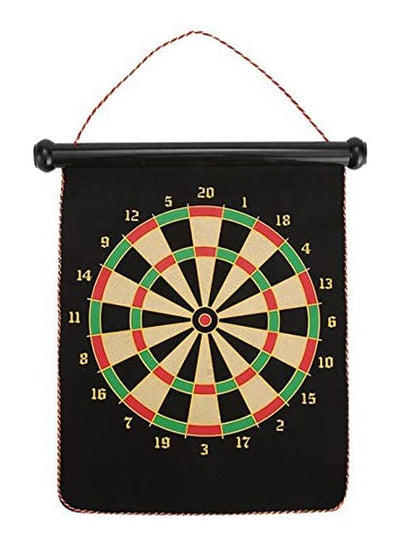 اشتري Magnetic Dart Board Double Sided Dartboard Bullseye Target Safe Darts Double-Sided Soft Magnetic Targets Gift,Lowg01 في مصر