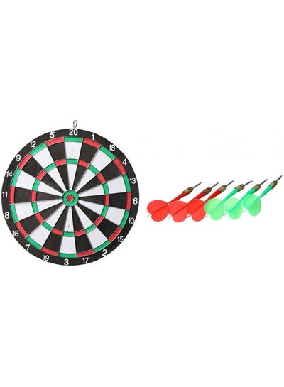 Buy Dart Board Game With 6 Darts 38cm in Egypt