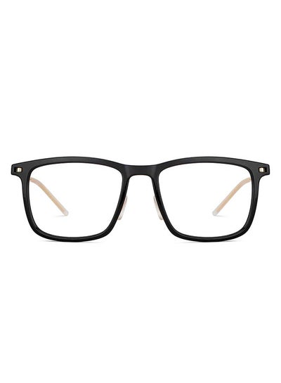 اشتري Zero Power Bluecut & Antiglare Wayfarer Shape Computer Eyeglasses LB E13533 - Lens Size: 52mm - Black في الامارات