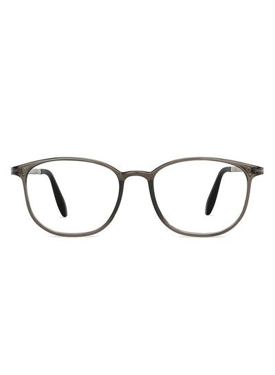 Buy Zero Power Bluecut & Antiglare Round Shape Computer Eyeglasses LB E13528 - Lens Size: 51mm - Grey in UAE