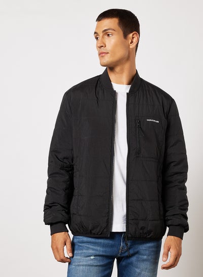 Buy Reversible Linear Jacket Black/Navy in UAE