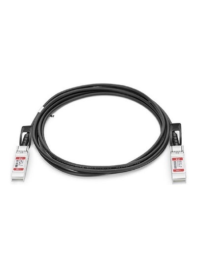 اشتري كابل SFPH10GBACU10M متوافق مع كابل توينكس نشط من النحاس بموصل 10G SFP بلس واتصال مباشر بطول 10 أمتار أسود في السعودية