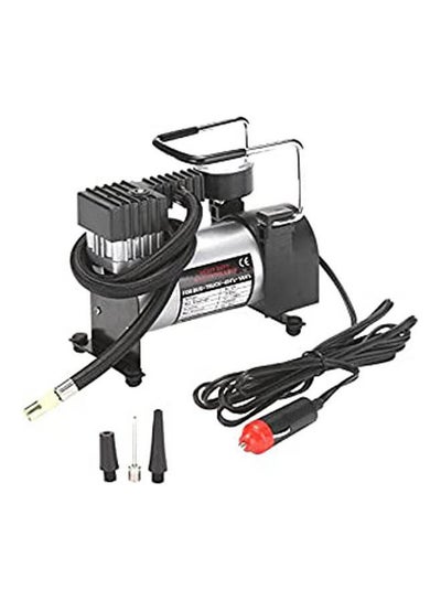 Buy Portable Mini Air Compressor Pump 12V Car Tire Inflator With Voltmeter in Egypt