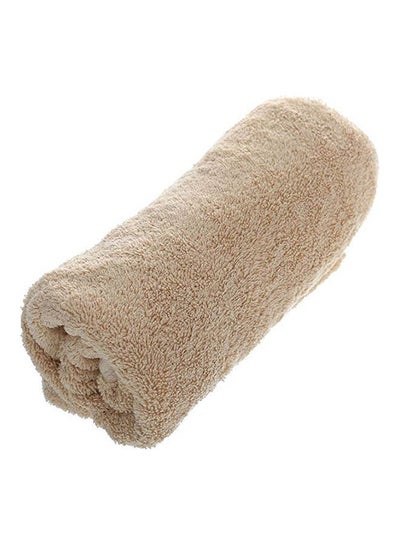 Buy Cotton Face Towel Beige 50X100cm in Egypt