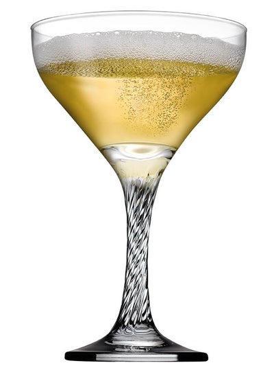 Buy Twist Saucer Champagne 280Cc 9 1-4 Us Clear in Egypt