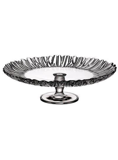 Buy Aurora Footed Service Plate Clear 20.5cm in Egypt