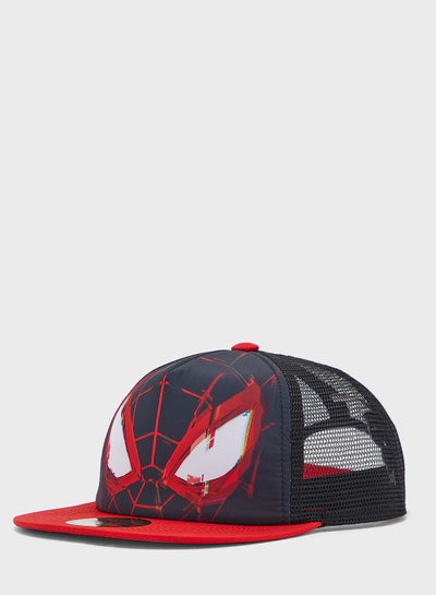 اشتري Spider-Man Flat Peak Cap Black في الامارات