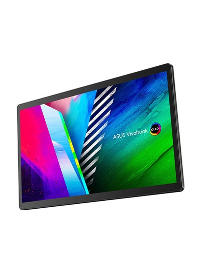 Buy VivoBook 13 Slate OLED T3300KA 2-In-1 Laptop With 13.3-Inch Display, Intel Pentium Silver N6000 Processor / 8GB RAM / 256GB SSD / Intel UHD Graphics / W11 + Detachable Keyboard Dock + Pen / Black in UAE