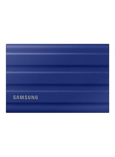 اشتري محرك أقراص SSD T7 شيلد محمول بمنفذ USB 3.2 الجيل الثاني لون أزرق 1.0 TB في الامارات