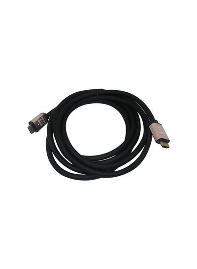 Buy HDMI to HDMI cable compatible with monitors and laptops – 2.0V 4K X 2K / 3M Black in Egypt