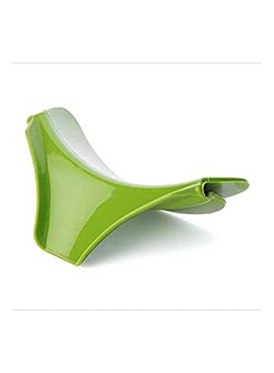 Buy Silicone Anti-Spill Drain Pans Round Rim Funnel Green in Egypt