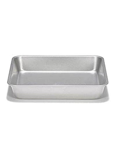 اشتري Aluminum Baking Tray Deep Silver 42 x 32 x 7سم في مصر