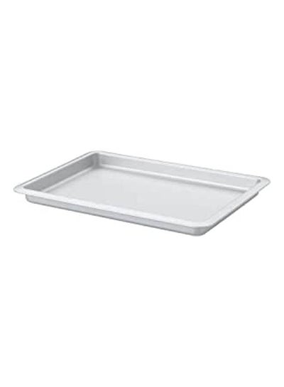 اشتري Aluminum Baking Tray Deep Silver 28 x 20 x 2.5cm في مصر