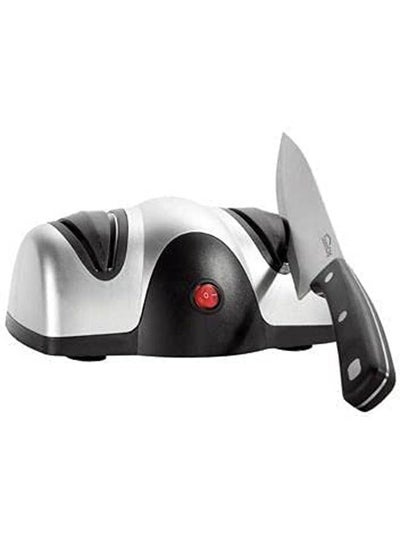 Buy Knife Sharpener 2 Stages Silver-Black in Egypt