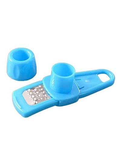 Buy Multi Functional Ginger Garlic Grinding Grater 2 Pieces Blue in Egypt