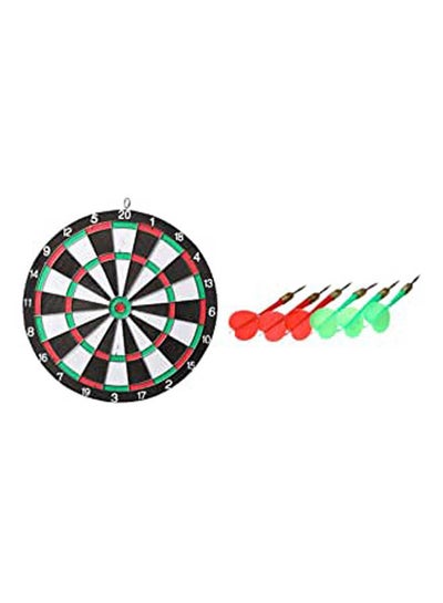 Buy Dart Board Game With 6 Darts 38cm in Egypt